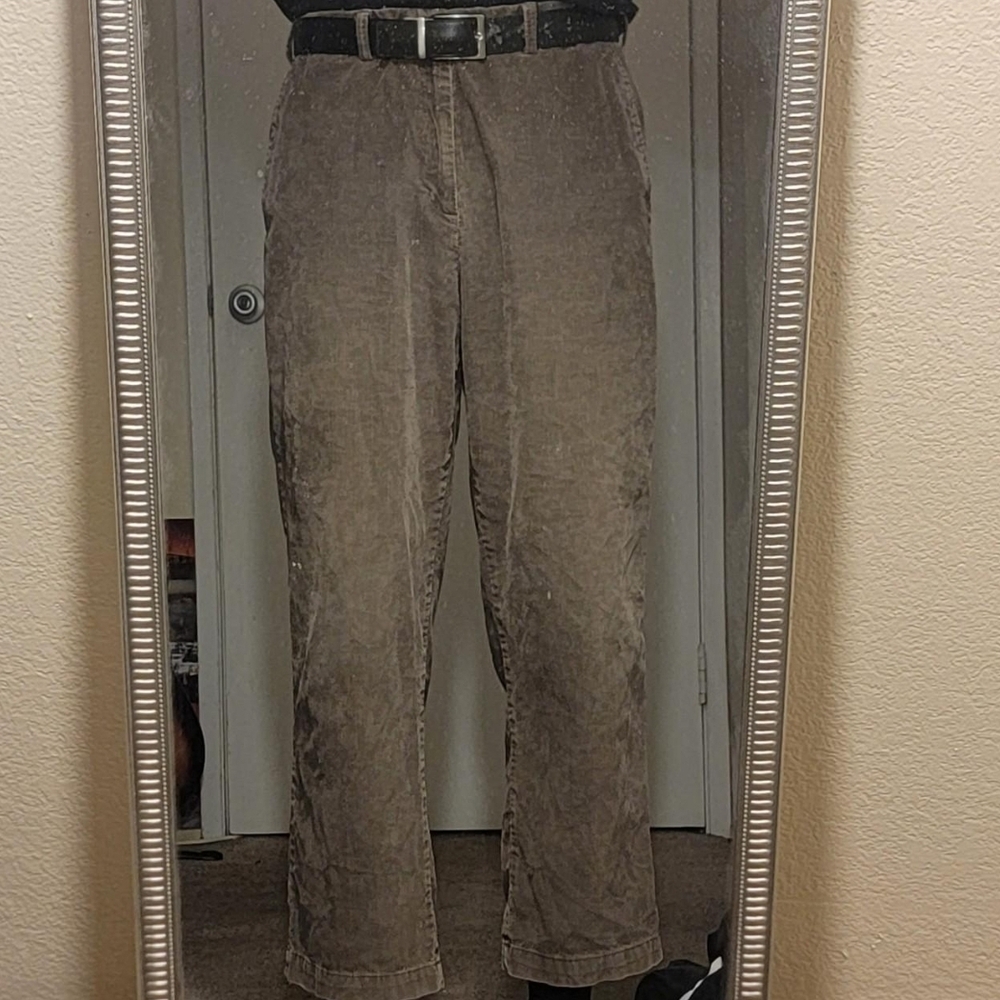 Haggar Men's Tan Corduroy Pants